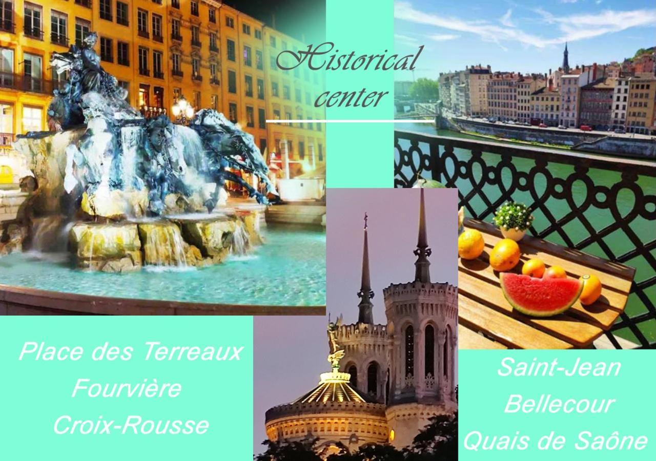Appartement Haussmannien D'Artiste, Exception, Quai De Saone Balcon+Parking Lyon Exteriör bild
