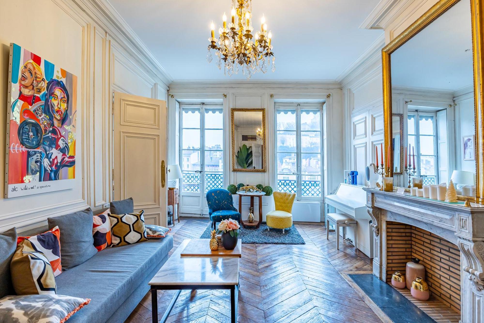Appartement Haussmannien D'Artiste, Exception, Quai De Saone Balcon+Parking Lyon Exteriör bild